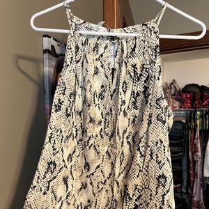 Maurice’s snakeskin tank top